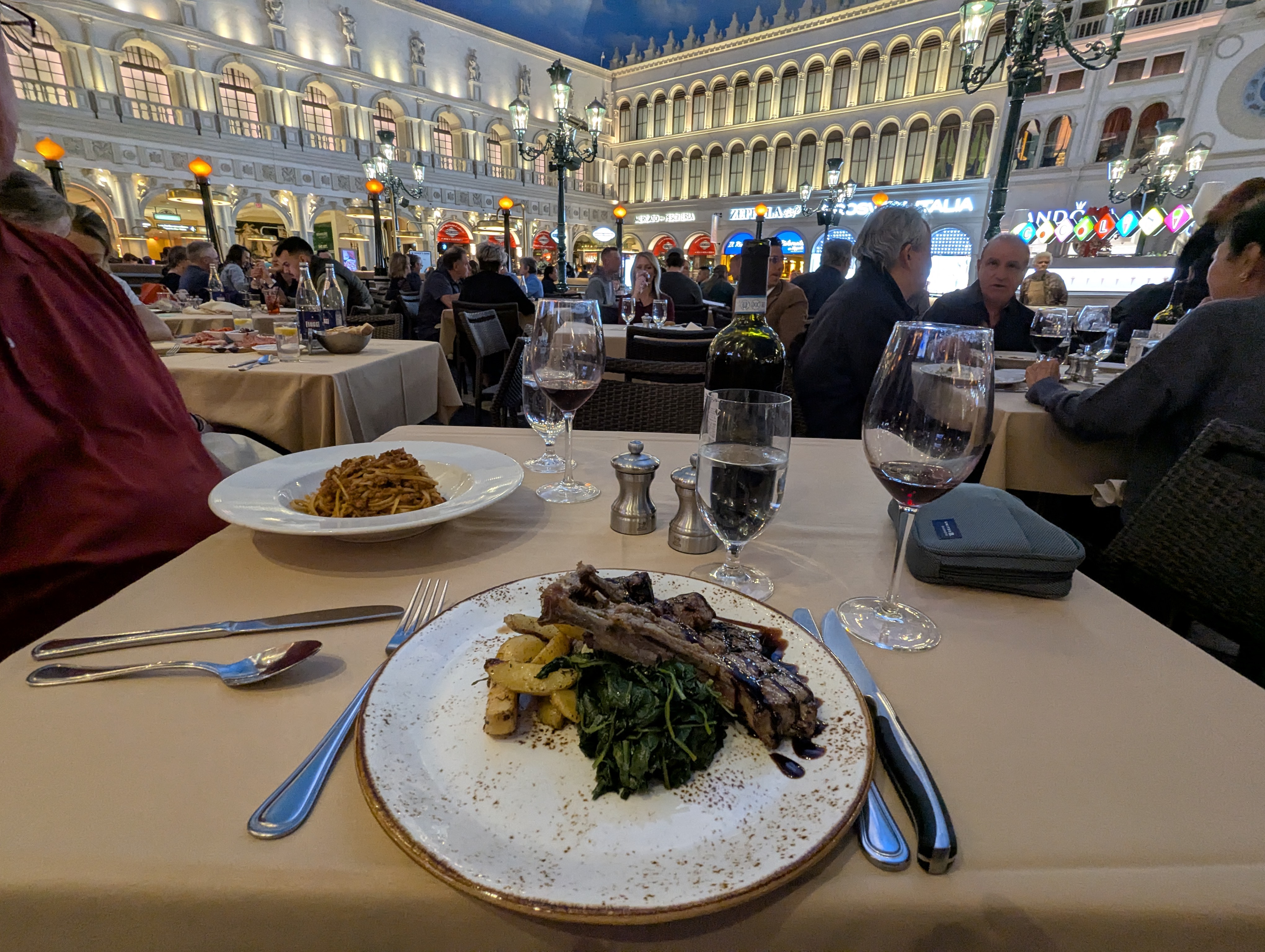 Las Vegas, Dinner at The Venetian